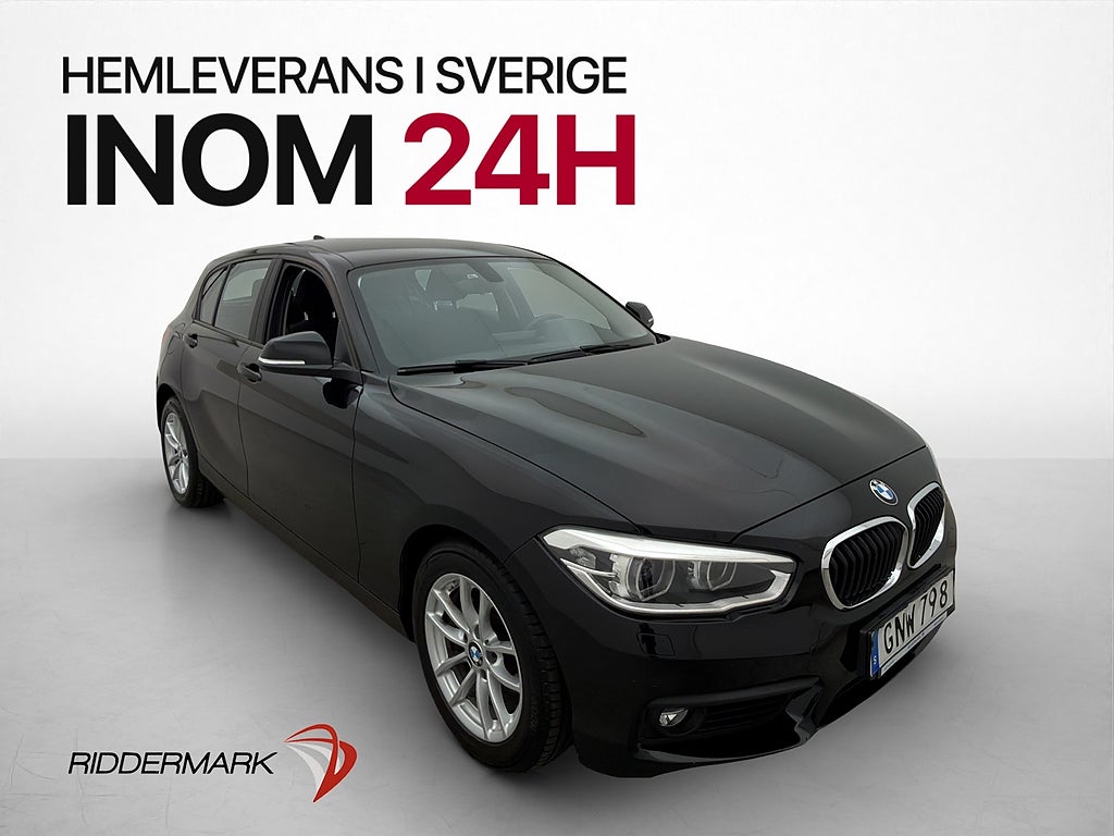 BMW 118I 136hk Advantage Sensorer Farthållare