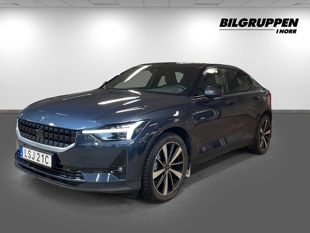 Polestar 2 Long Range Single Motor Plus Pilot (V-hjul, Drag)