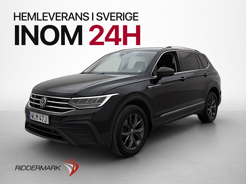 Volkswagen Tiguan Allspace 4M 7-Sits Panorama H/K Leasebar