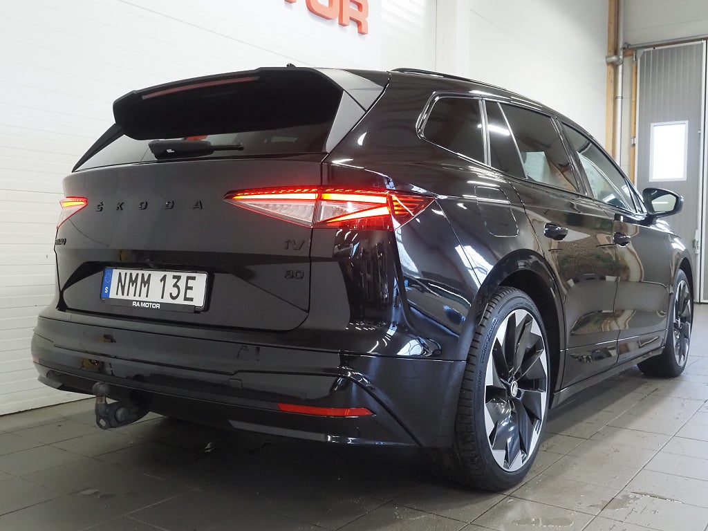 Skoda Enyaq iV 80 204hk Sportline Dragkrok Navi Kamera Keyless 2022