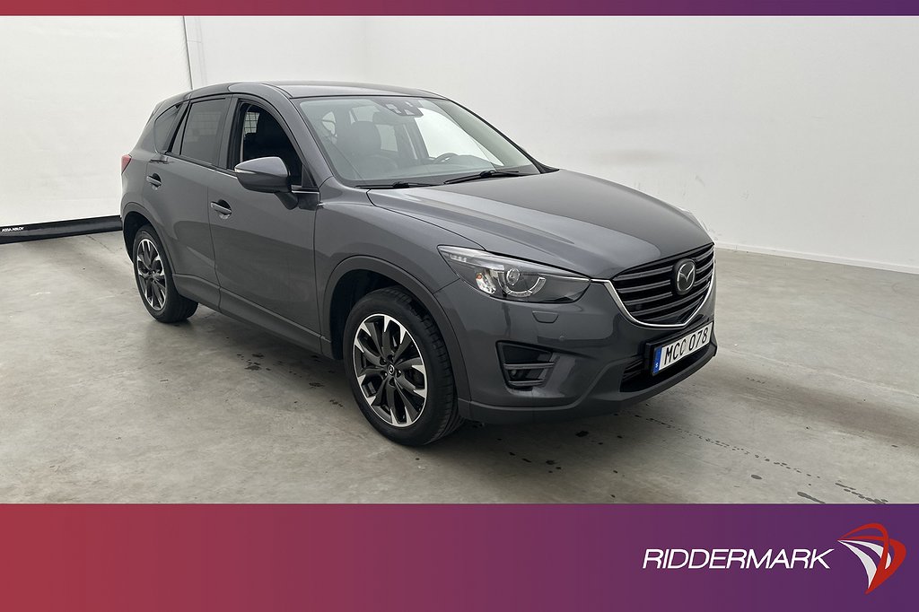 Mazda CX-5 2.2 AWD 175hk Optimum BOSE Kamera Navi Skinn Drag