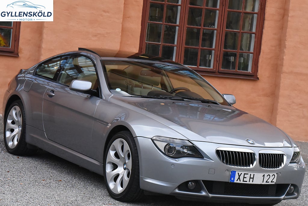 BMW 650I Coupé Dynamic SVENSKSÅLD 1 ÄGARE 9600 MIL TAKLUCKA GPS