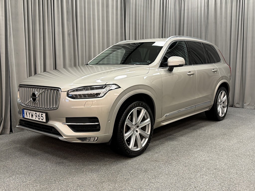 Volvo XC90 D5 225HK Inscription AWD 7-Sits/Drag/Värmare/Navi 