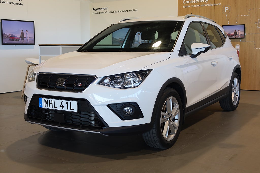 Seat Arona 1.0 TGI FR 90HK M-Värme PDC Blåtand 1787Mil