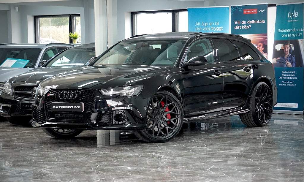 Audi RS6 Performance 605hk Pano Matrix Bose Navi 