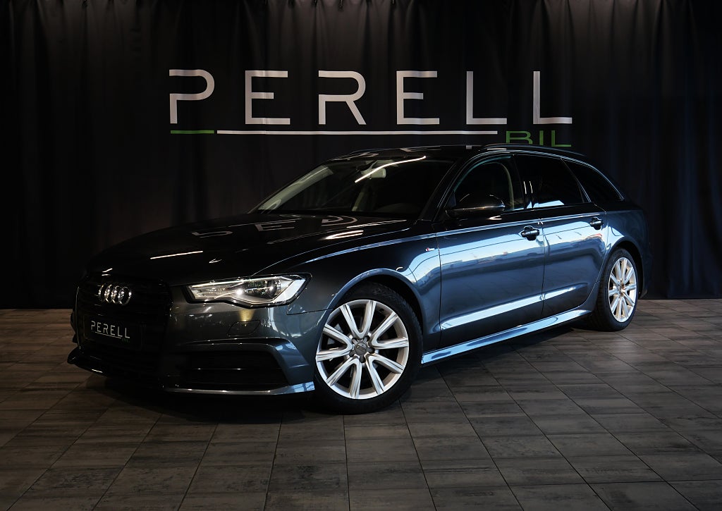 Audi A6 Avant 2.0 TDI 190hk S-Line /Läder/Drag/V-hjul