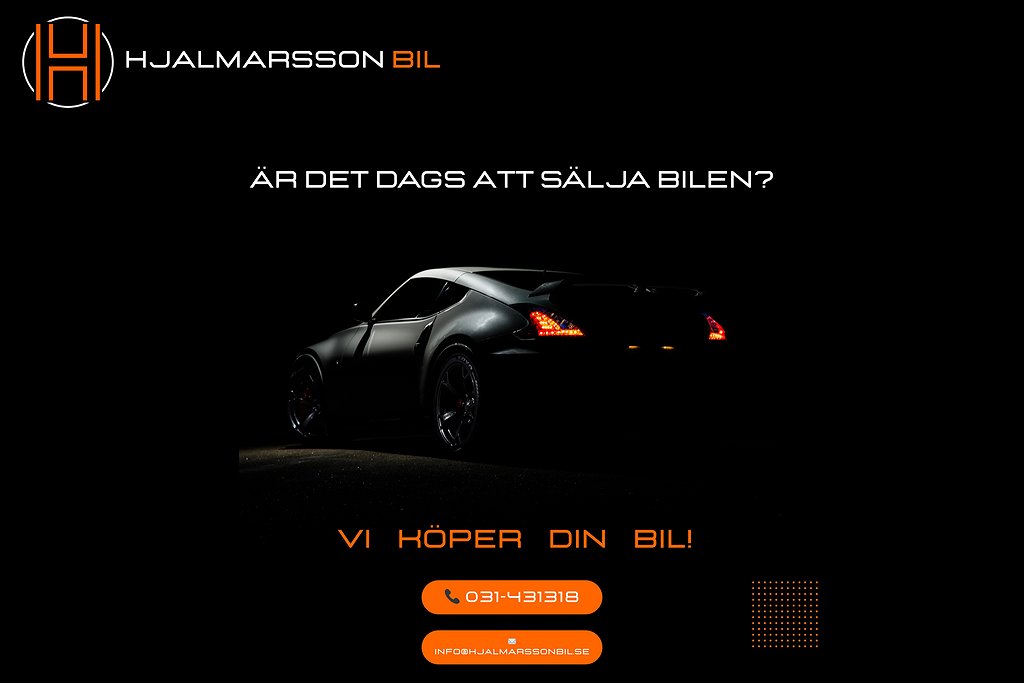 Nissan Qashqai 1.6 / Dragkrok / Nyservad / Nybesiktigad