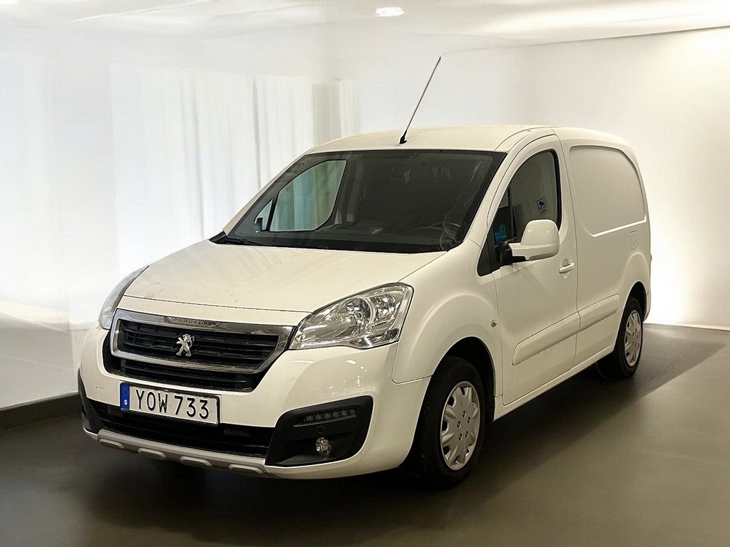 Peugeot Partner Skåpbil 1.6 BlueHDi EGS Euro 6/ 0% ränta