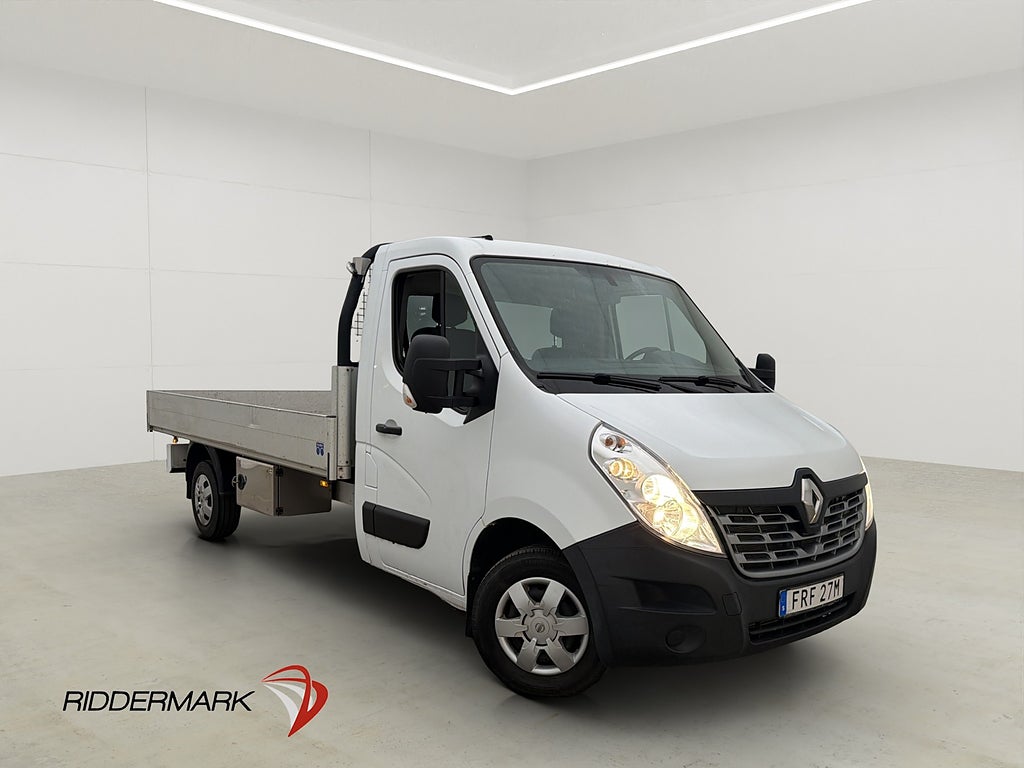 Renault master FLAKBIL L3 2.3dCi 170hk Värmare Dragkrok Moms