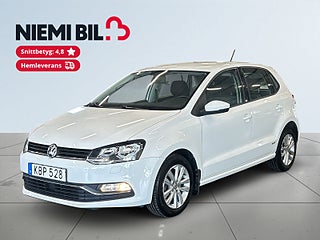 Volkswagen Polo 5-dörrar 1.2 TSI BT/Låg skatt/0,47L/mil/Sätesvärme