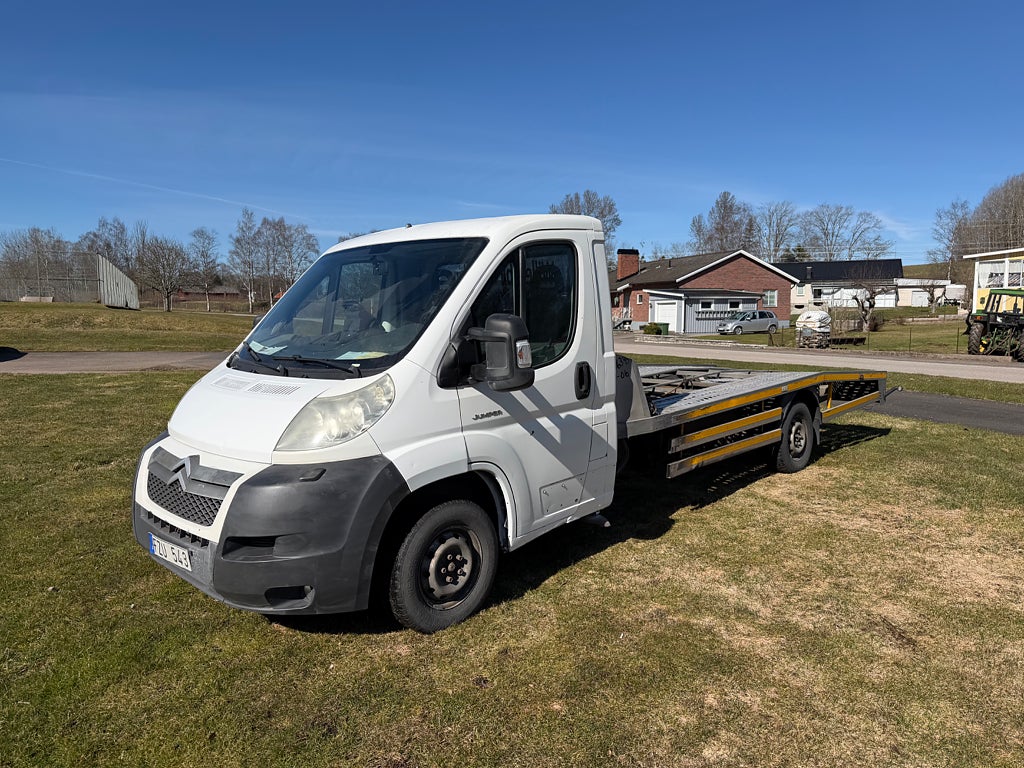 Citroën Jumper 35 Chassi Enkelhytt BILTRANSPORT 2.2 HDi