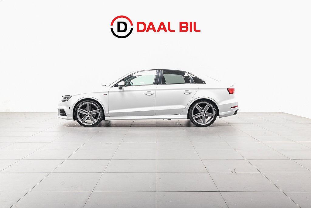 Audi A3 SEDAN 2.0 TFSI QUATTRO 190HK S-LINE B&O® HALVSKINN