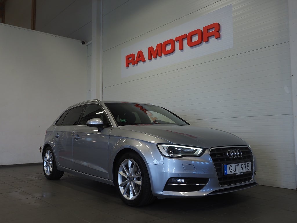 Audi A3 Sportback 2.0 TDI 150hk Quattro Drag Dieselvärmare PDC 2016