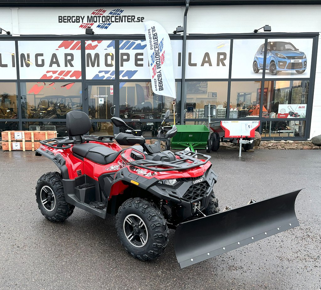 Loncin XWOLF 550 LONG *INK. PLOGPAKET/HANDVÄRMARE/DYNVÄRMARE