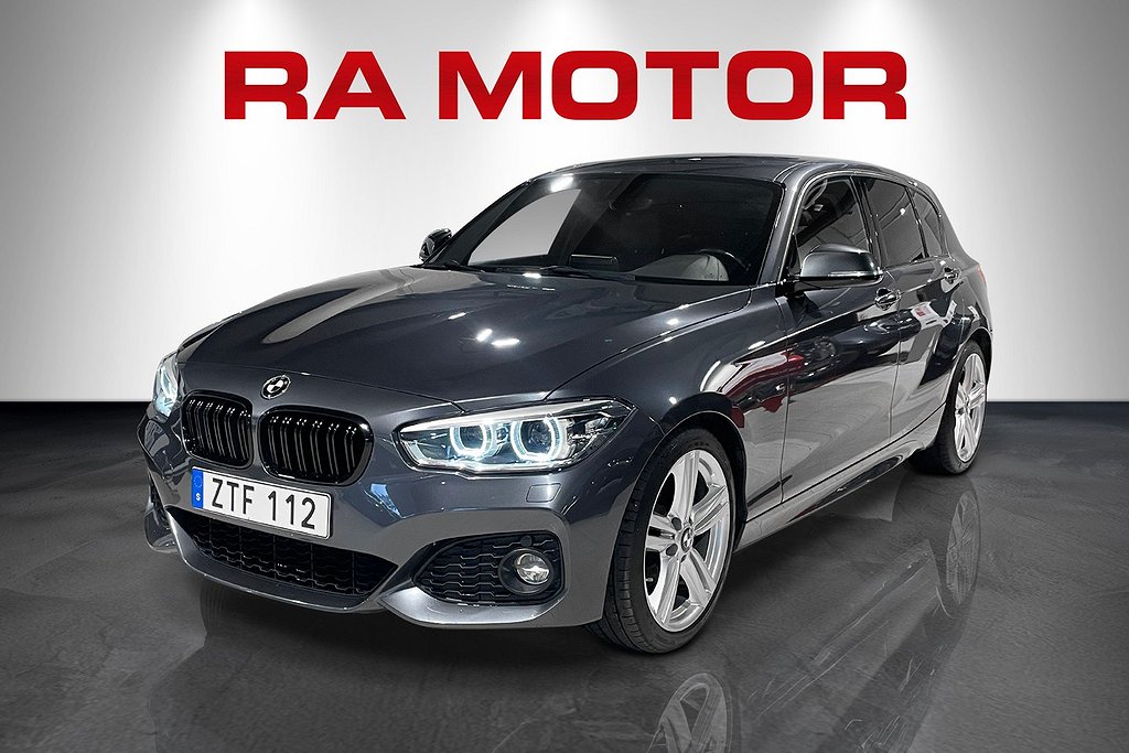 BMW 120 184hk | M-Sport | 18" sommar | Låga mil | Helläder 2019