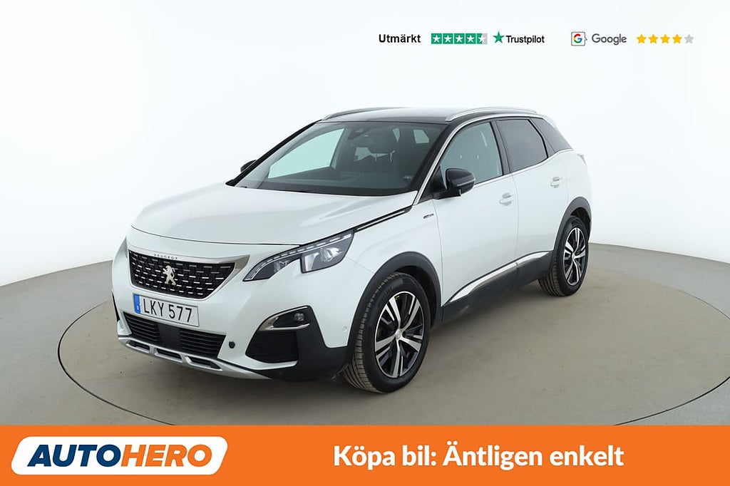 Peugeot 3008 1.6 THP GT-Line / Dragkrok, Backkamera