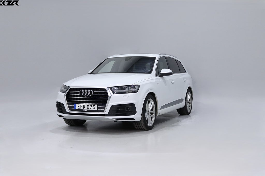Audi Q7 3.0 TDI HEADUP NIGHT VISION PANO LUFTFJDR BOSE® DRAG