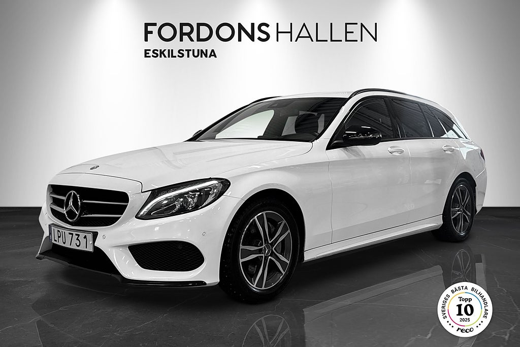 Mercedes-Benz C 220 T d 4MATIC 9G AMG /SoV-hjul /Burmester /Drag