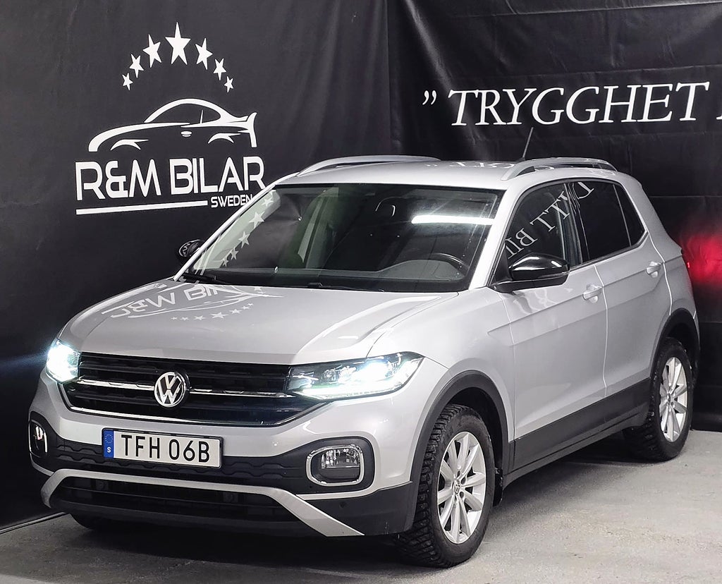 Volkswagen T-CROSS GT, 1-ägare, P-sens, ACC, Lågmil, Ny Serv/Bes!!!