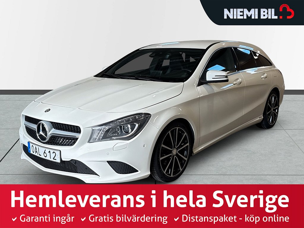 Mercedes-Benz CLA 220 d Shooting Brake Drag Kamera S&V-däck
