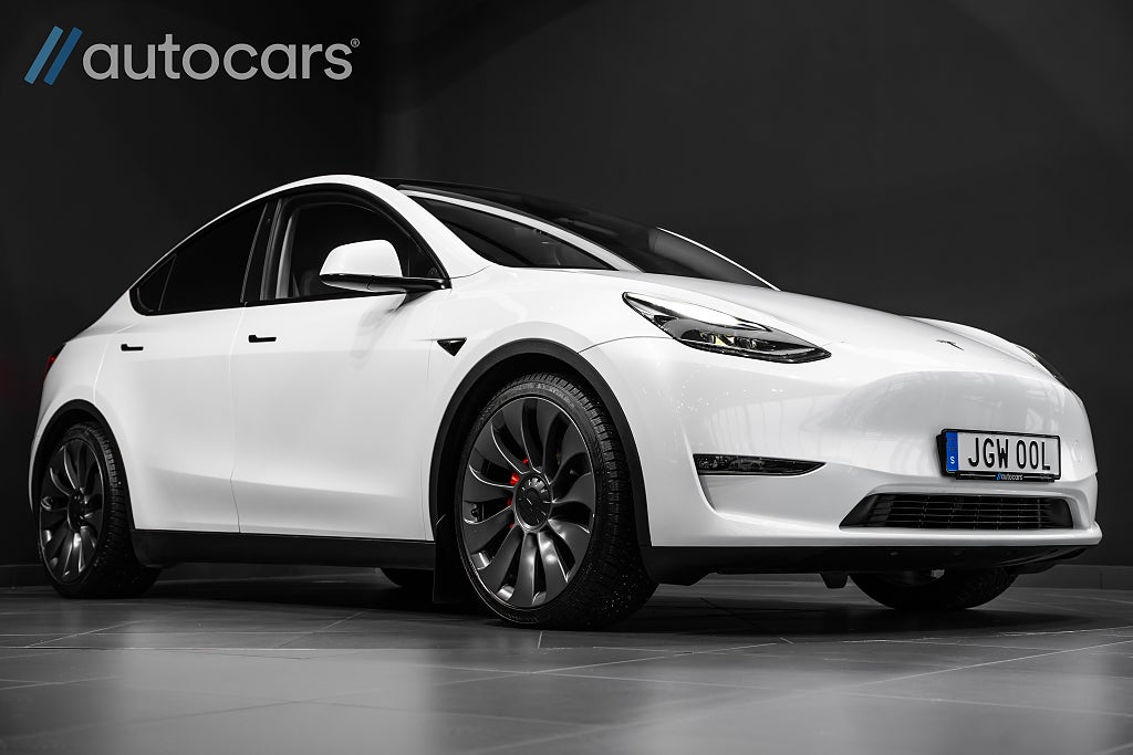 Tesla Model Y Performance AWD|Uppgraderad Autopilot|Drag|21"|Panorama