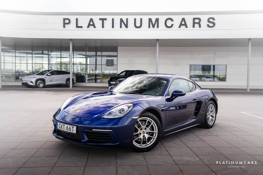 Porsche 718 Cayman PDK 300hk / Läder / Sv.såld