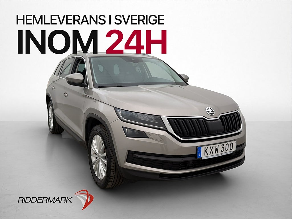 Skoda Kodiaq TDI 4x4 190hk Businessline 7-Sits Pano Canton