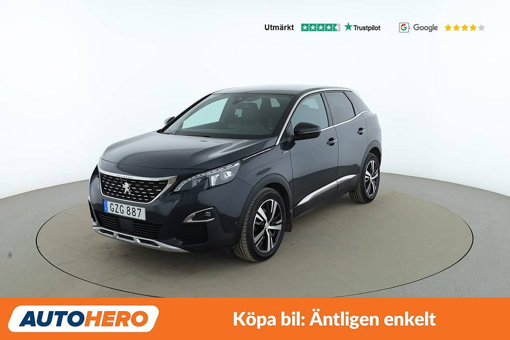 Peugeot 3008 1.6 PureTech GT Line / Dragkrok, CarPlay