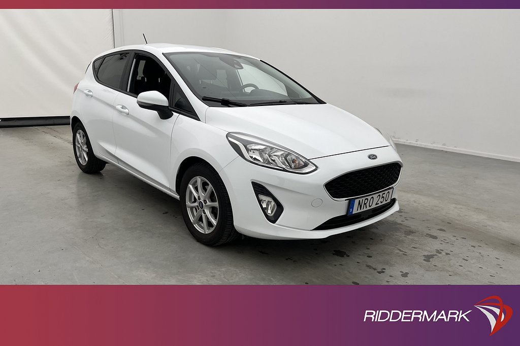 Ford Fiesta 1.0 EcoBoost 100hk Trend Kamera Rattvärm En-bruk