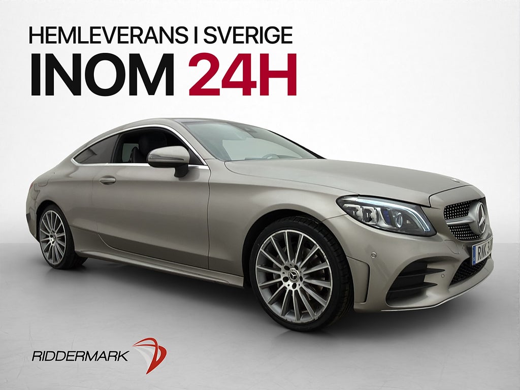 Mercedes-Benz C 220 d 4M AMG Cockpit Pano Kamera D-Värm Navi