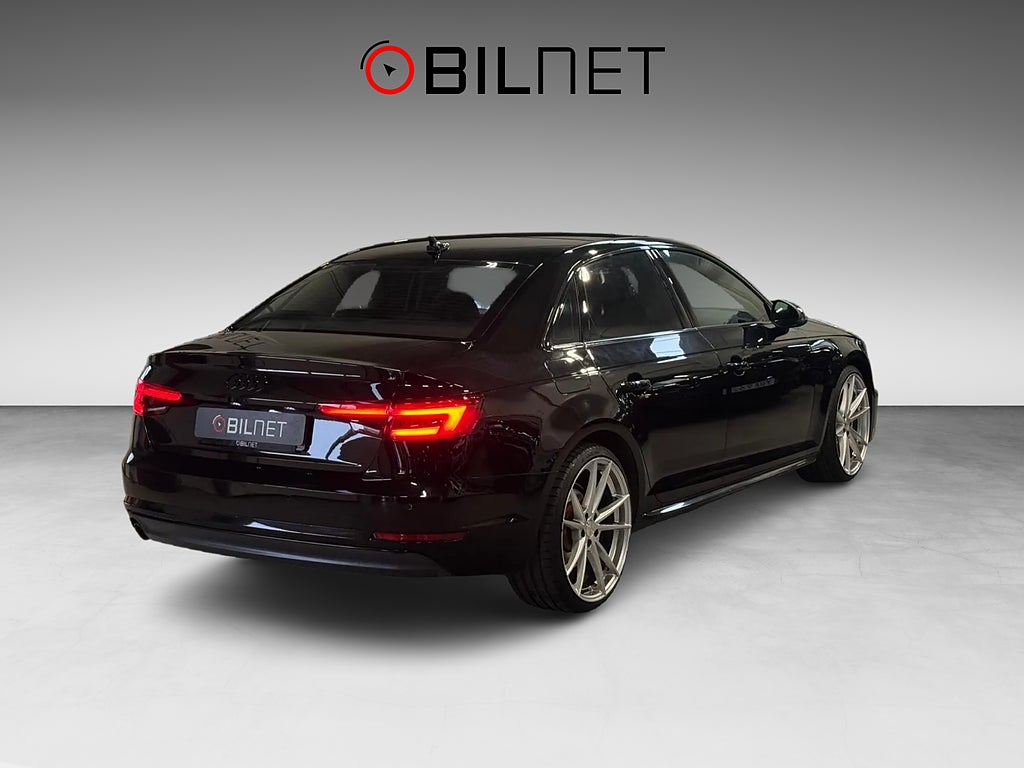 Audi A4 Sedan 2.0 TDI Sport Helläder Keyless 20" LED RS Front