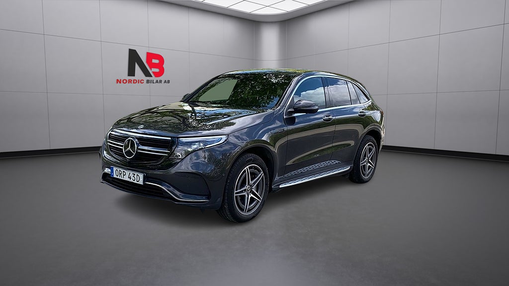 Mercedes-Benz EQC 400 4MATIC AMG T-Lucka NAVI KAMERA VÄRMARE  V Däck