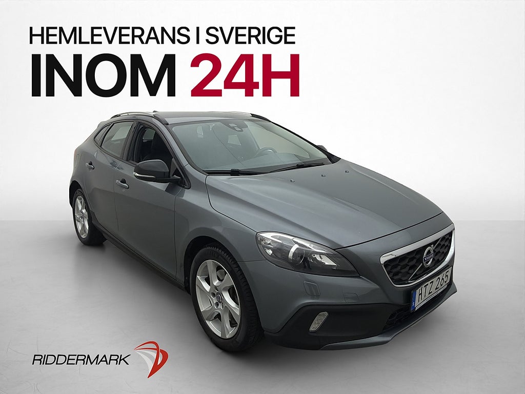 Volvo V40 Cross Country D4 190hk Summum Värmare Navi Skinn