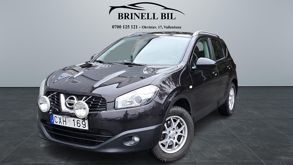 Nissan Qashqai 2.0 Manuell NYBESKTAD/SERVAD FULL UTRUSTAD
