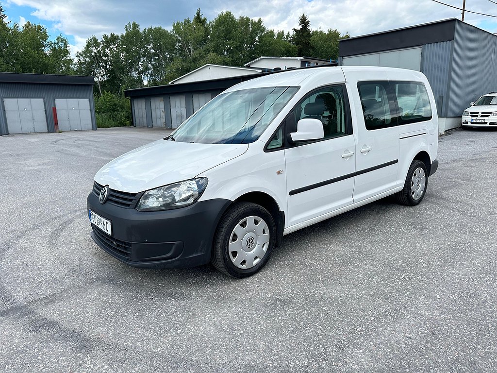 Volkswagen Caddy Maxi Life 7-sits 1.6 TDI DRAG VÄRMARE MOMS*