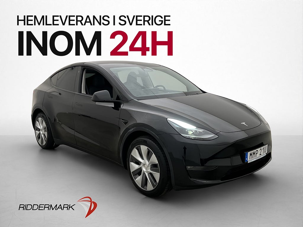 Tesla Model Y Long Range AWD 514hk MOMS Autopilot Pano