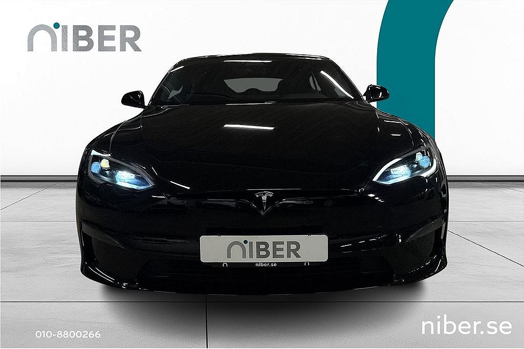 Tesla Model S Model S, 670hk, 2023, YOKE, Pano, Autopilot, MOMS