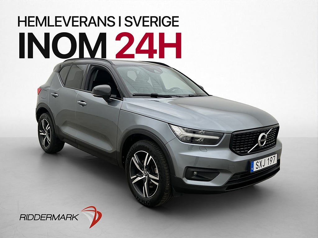 Volvo XC40 D4 AWD 190hk R-Design Navi Värmare Adaptiv-Fart