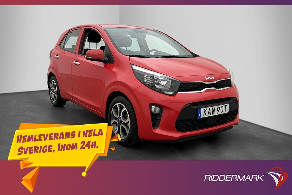 Kia Picanto 1.0 MPI Advance Kamera Navi Farthållare CarPlay