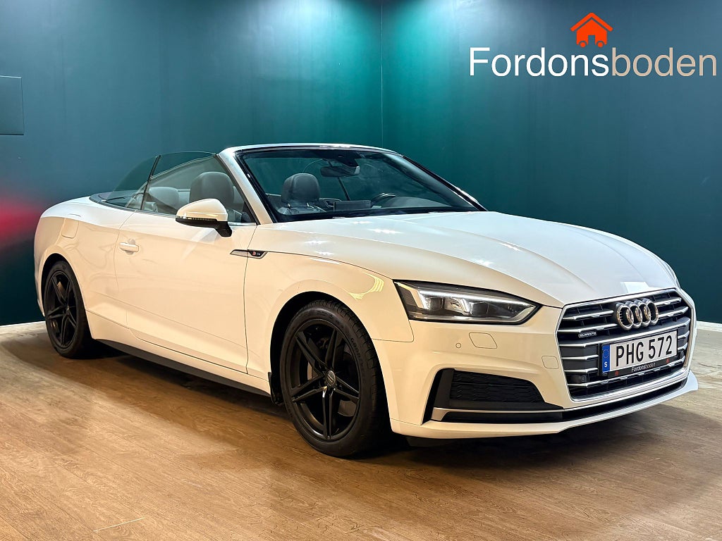 Audi A5 Cabriolet 2.0 TFSI Quattro S-Line Navi 252hk