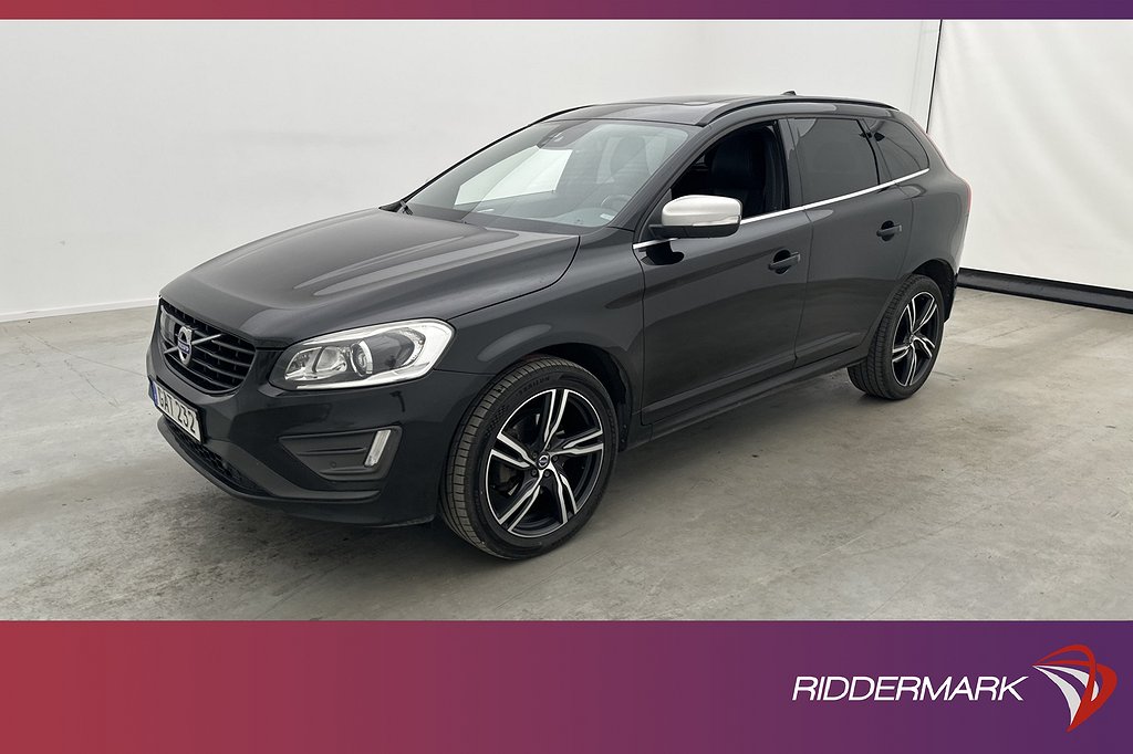 Volvo XC60 D4 AWD R-Design VOC Värm Pano Kamera Navi Drag