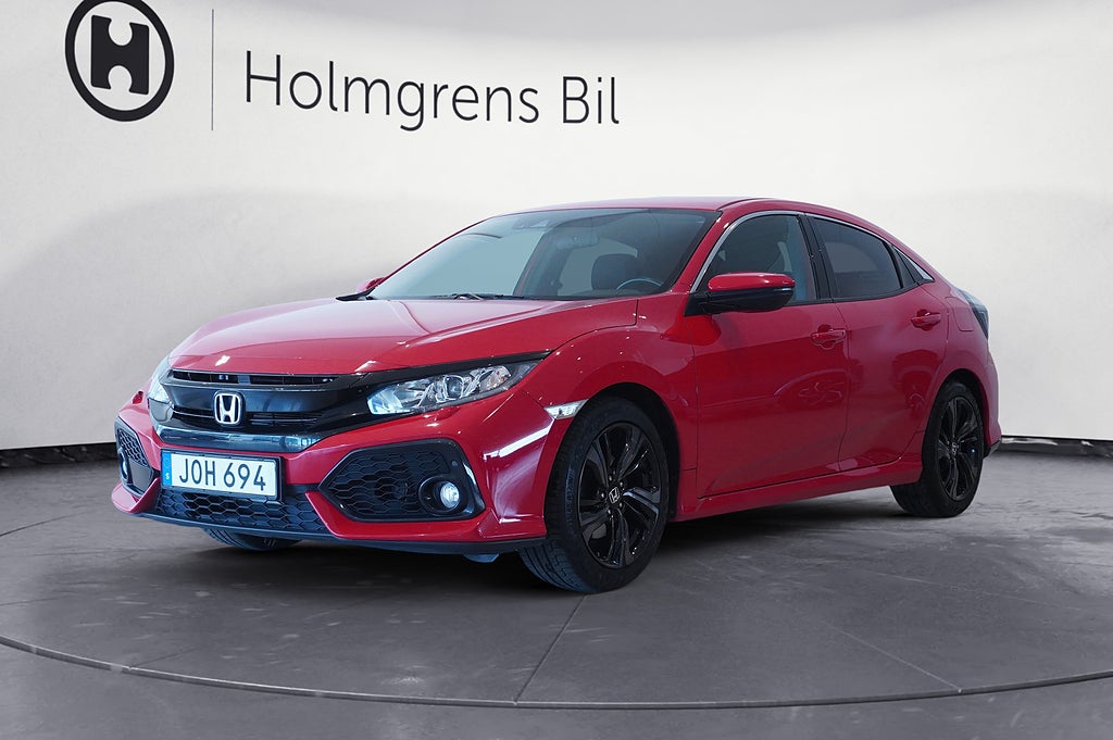 Honda Civic 5d 1.6 D Elegance Navi Backkamera 120hk | Ränta 2,99%