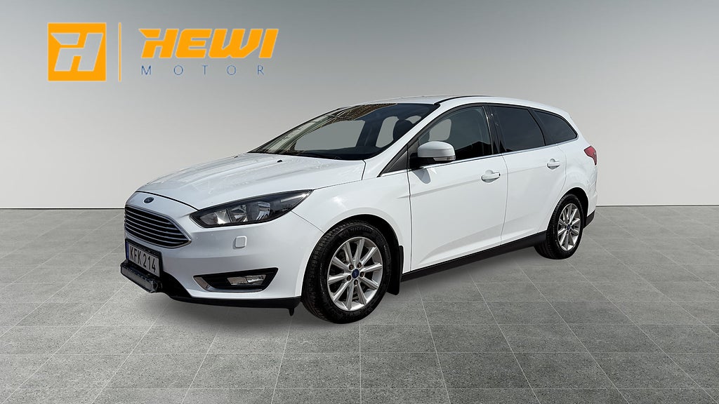Ford Focus Kombi 1.0 EcoBoost Titanium|S&V-hjulDragkrok|Nybesiktad