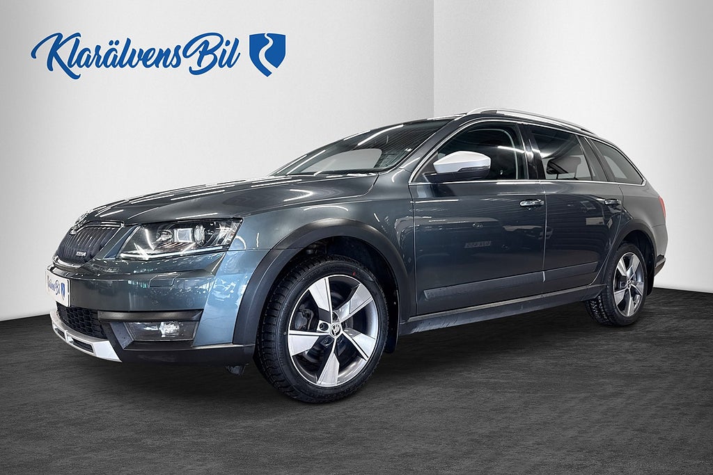 Skoda Octavia Scout 2.0 TDI 4x4 Premium Euro 6 (184hk) Drag Canton D-Värm