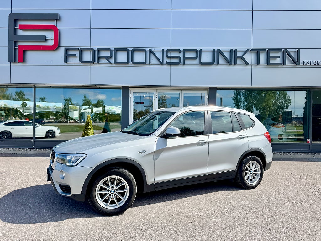 BMW X3 xDrive20d Värmare HuD Navi Drag 190hk