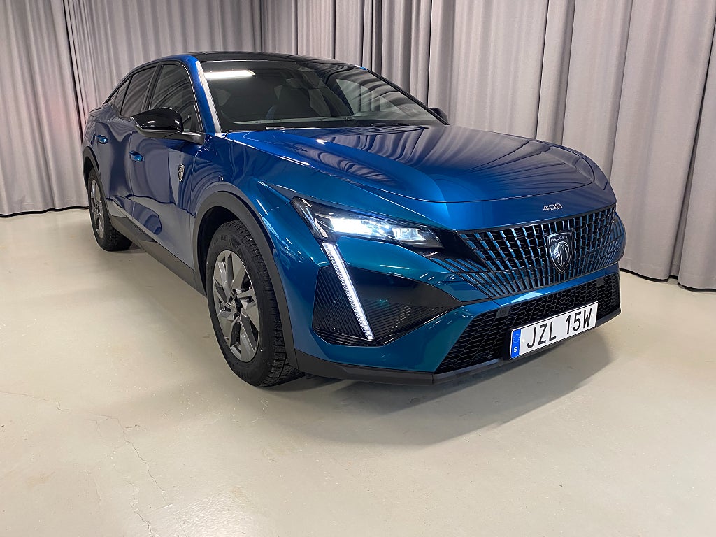 Peugeot 408 GT Plug-In Hybrid 225hk Automat. Navi, Panorama