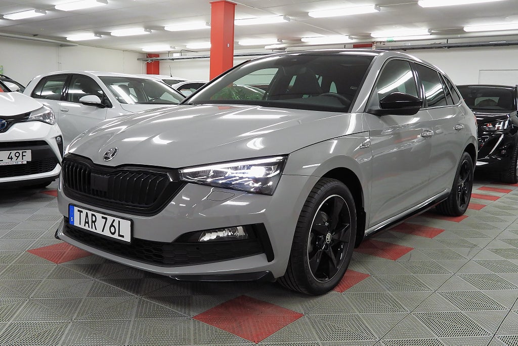 Skoda Scala 1.0 TSI Monte Carlo Panorama Drag Carplay SOV Hjul