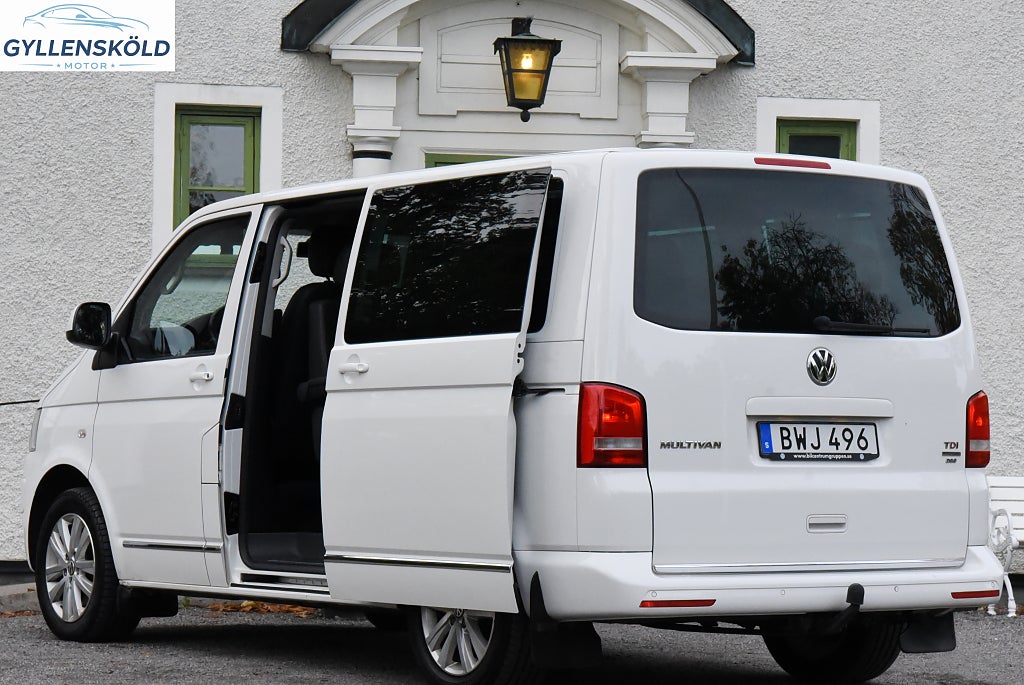 Volkswagen Multivan 2.0 TDI 4Motion 7-sits | Dragkrok Värmare Solgardiner 