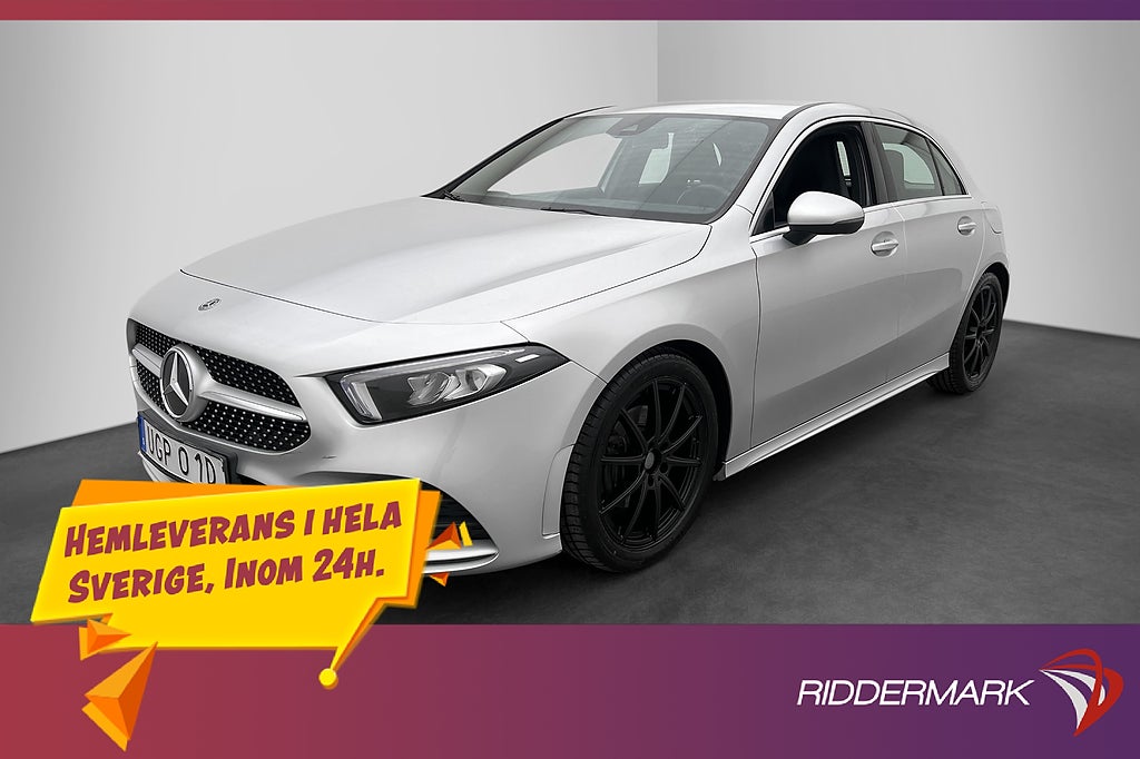 Mercedes-Benz A180 136hk AMG Sport Kamera Halvskinn MOMS