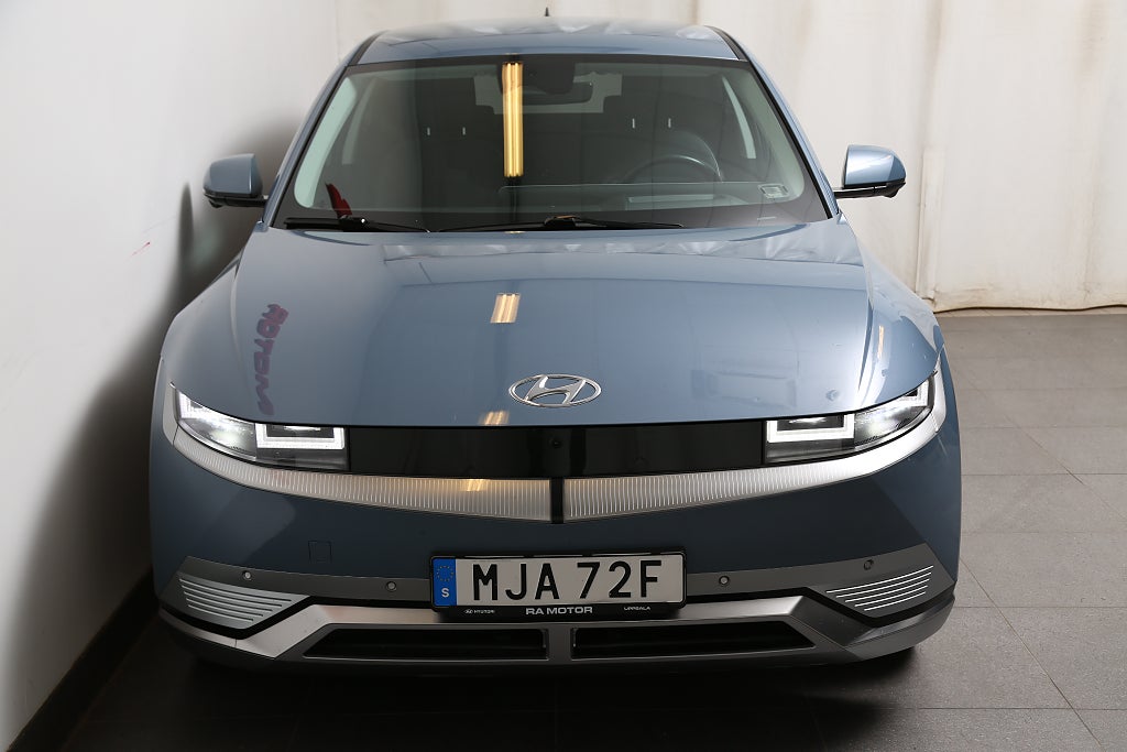 Hyundai IONIQ 5 AWD 72,6kWh 305hk Advanced Skinn Drag Nybilsgaranti 2022